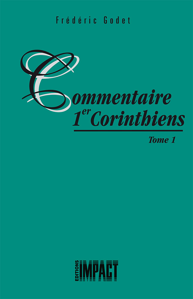 image Commentaire 1er Corinthiens - Tome 1