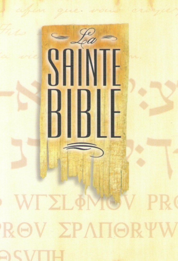 image Bible Segond 1910 - Brochée parchemin