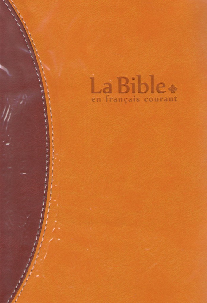image Bible français courant semi rigide, vivella duotone, tr. or