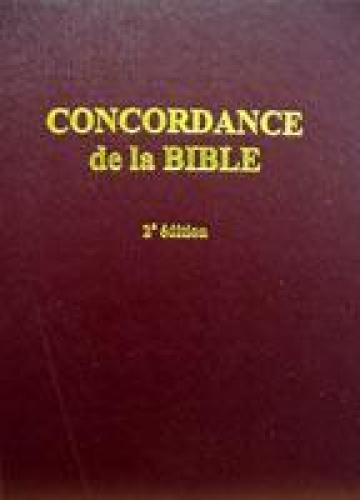 image Concordance de la Bible (NEG, 2e édition) (Deq)