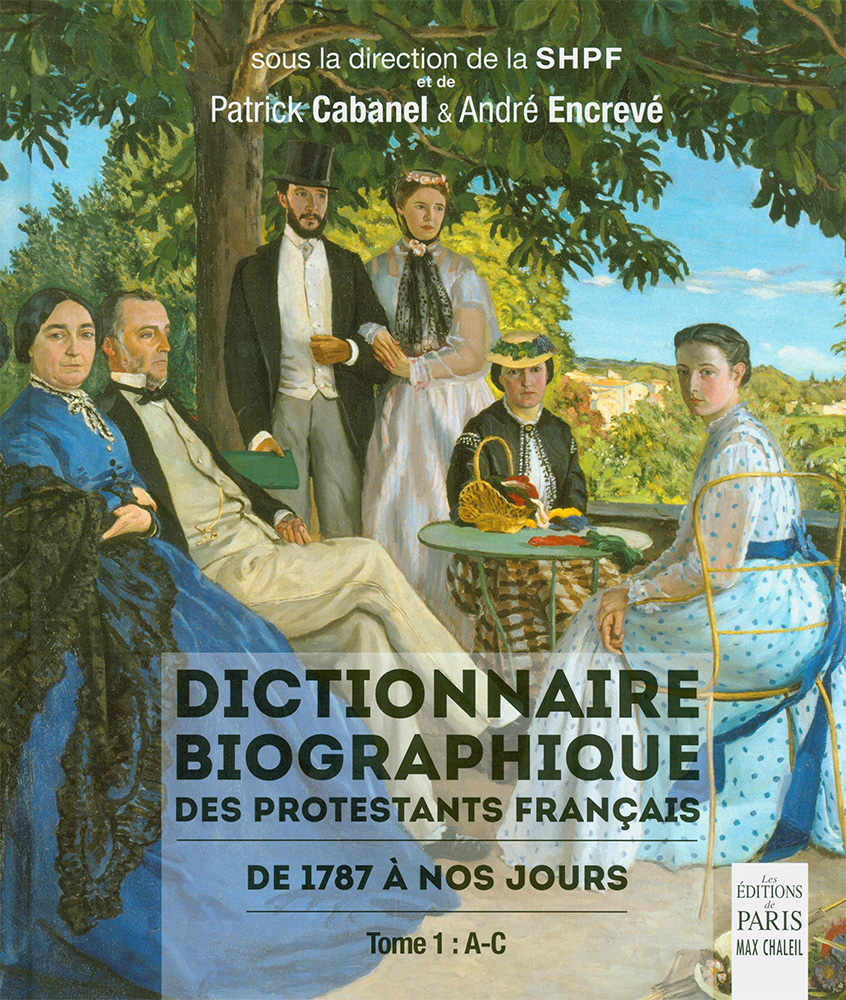 image Dictionnaire biographique des protestants français T1 - De 1787 à nos jours