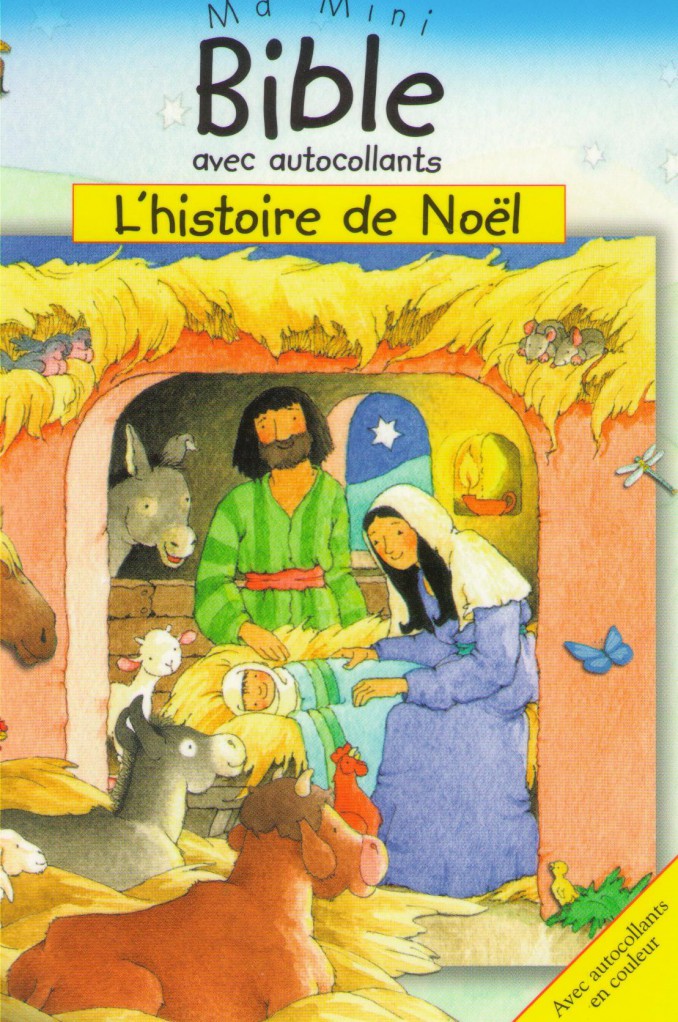 image Ma mini Bible avec autocollants : L'histoire de Noël