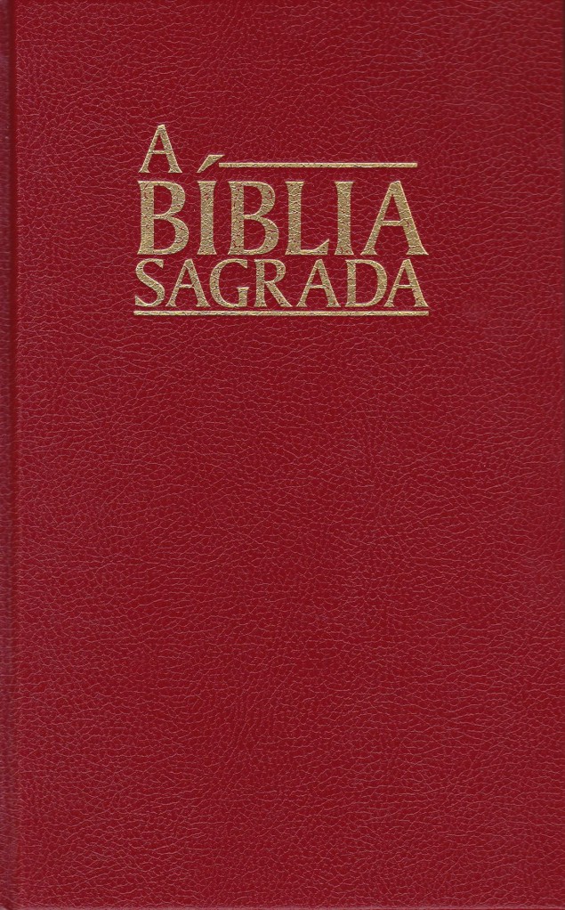image Bible en portugais rouge grand modèle rigide