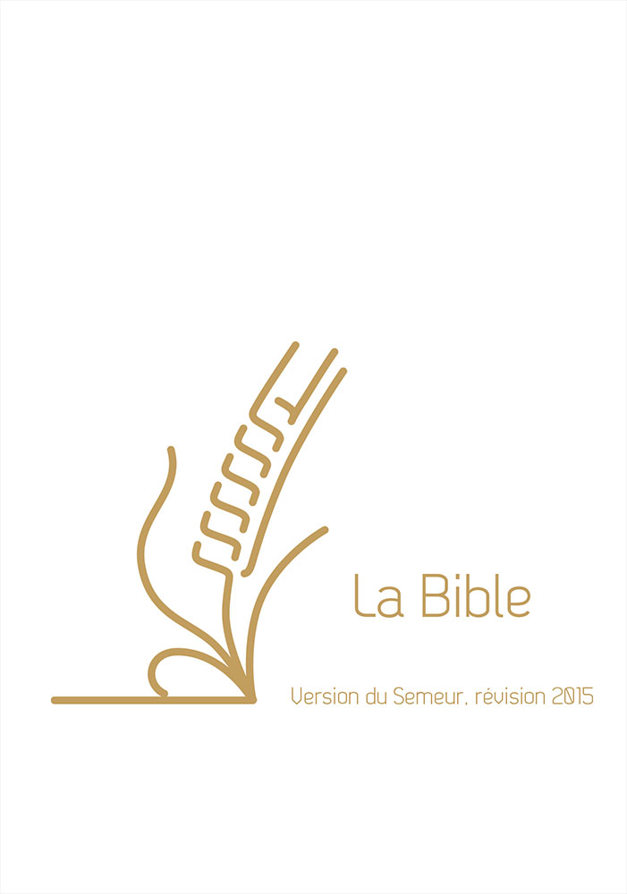 image Bible du semeur 2015, lin blanche, tranche dorée [relié]