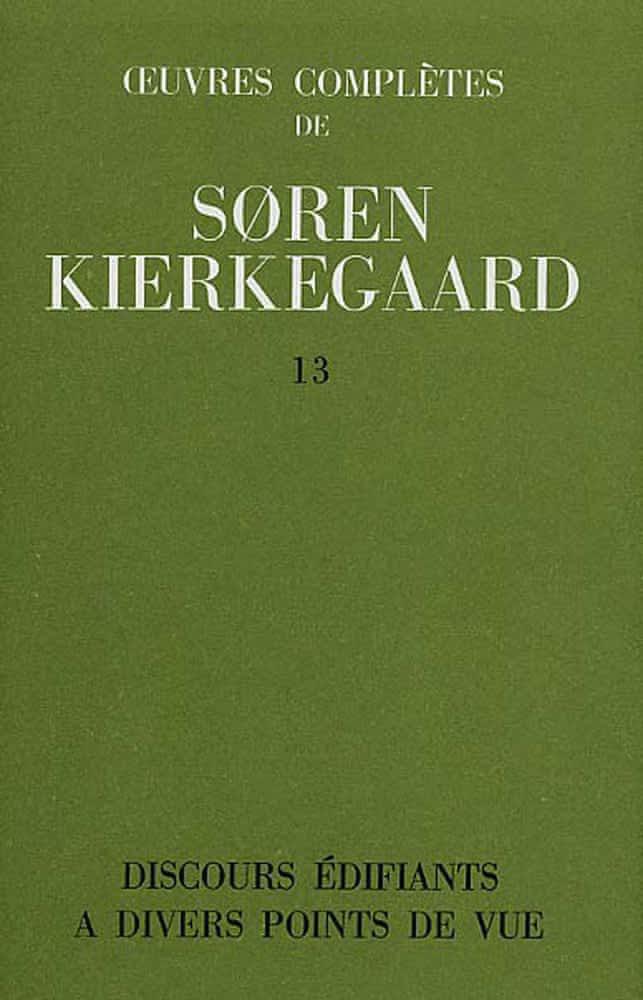 image Œuvres complètes de Soren Kierkegaard - Tome 13