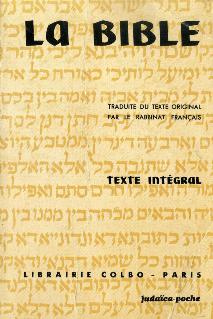 image La Bible traduite du texte original par les membres du rabbinat français