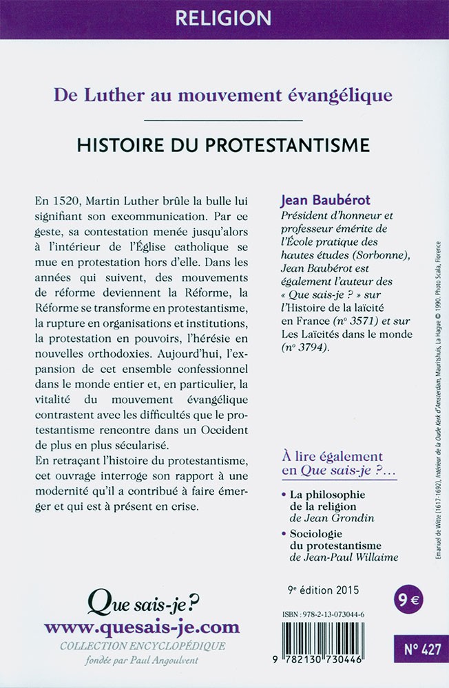 image 2 Histoire du protestantisme [9ème édition]