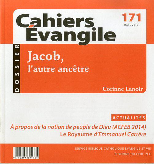 image Cahiers Évangile n°171 - Jacob, l'autre ancêtre
