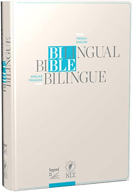 image Bible bilingue français/anglais - S21/NLT - Couverture vivella avec zipper