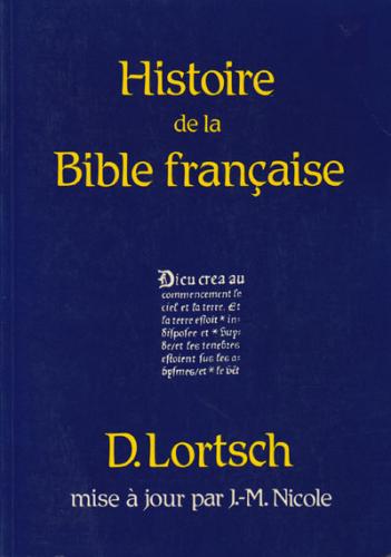 image Histoire de la Bible française