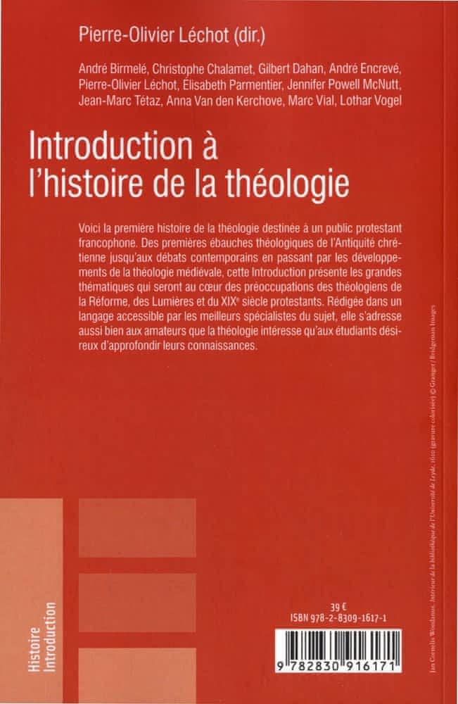 image 2 Introduction à l'histoire de la théologie