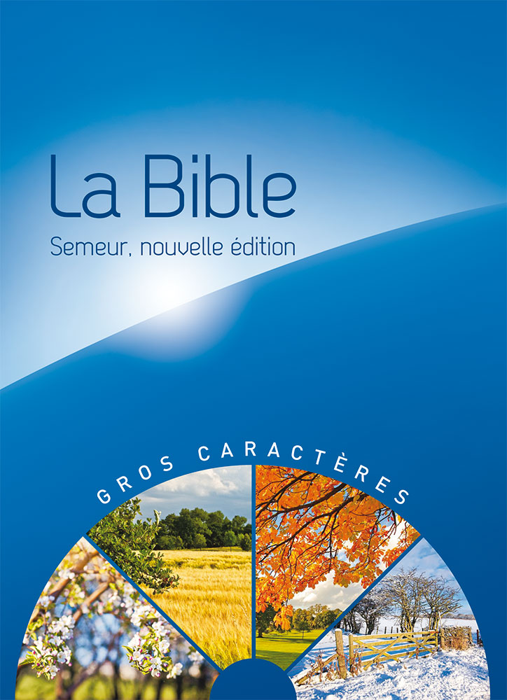 image BSG, la Bible version semeur 2015 avec gros caractères