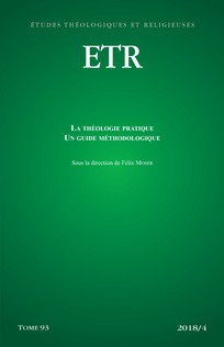 image ETR - Études théologiques et religieuses - T93 2018/4