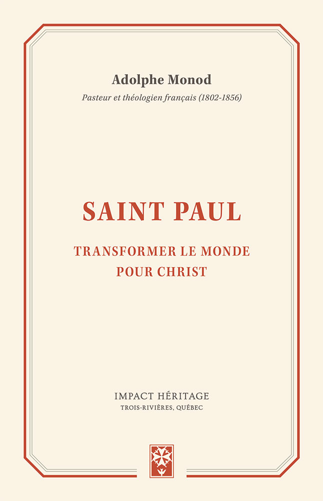 image Saint Paul - Transformer le monde pour Christ