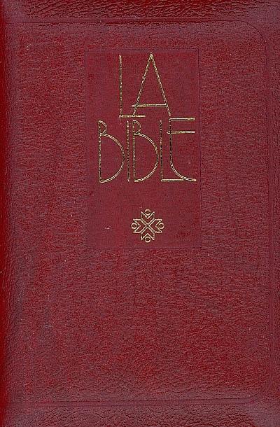 image La Bible en français courant miniature reliure simili-cuir à glissière