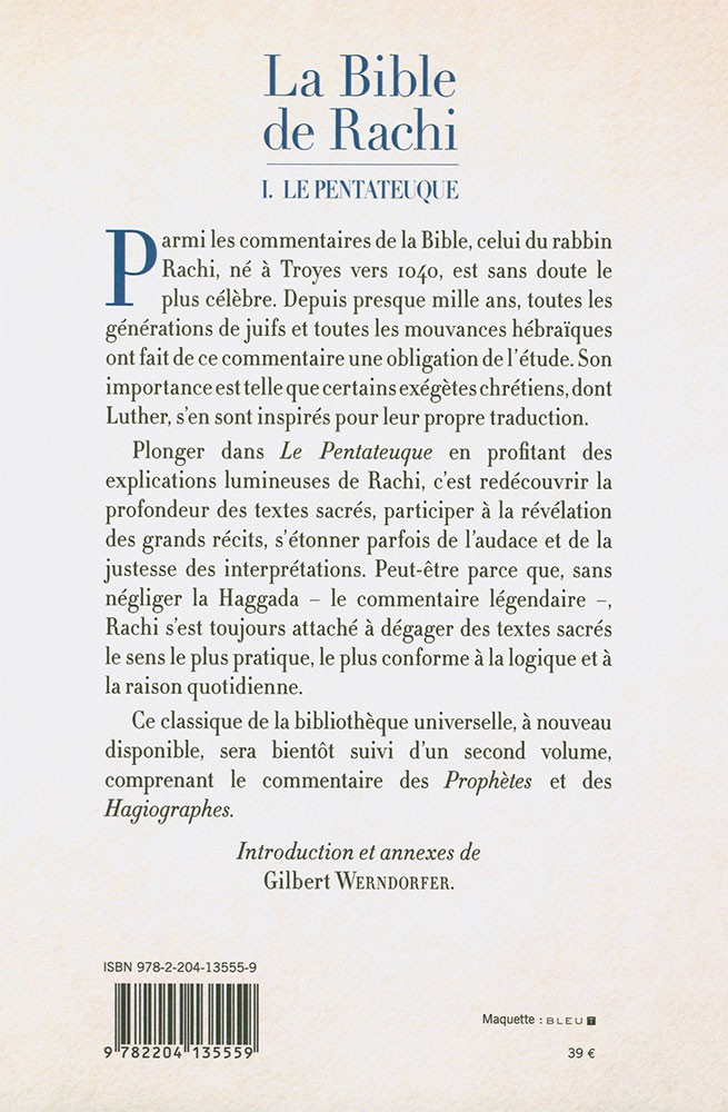 image 2 La Bible de Rachi - I. Le Pentateuque