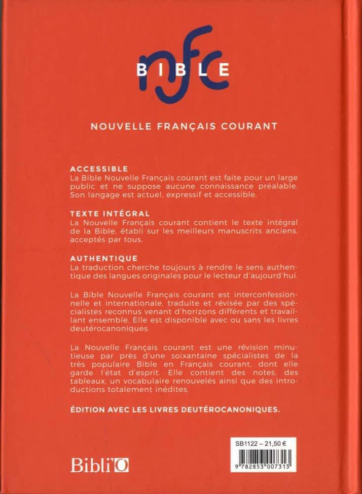 image 2 La Bible Nouvelle Français Courant