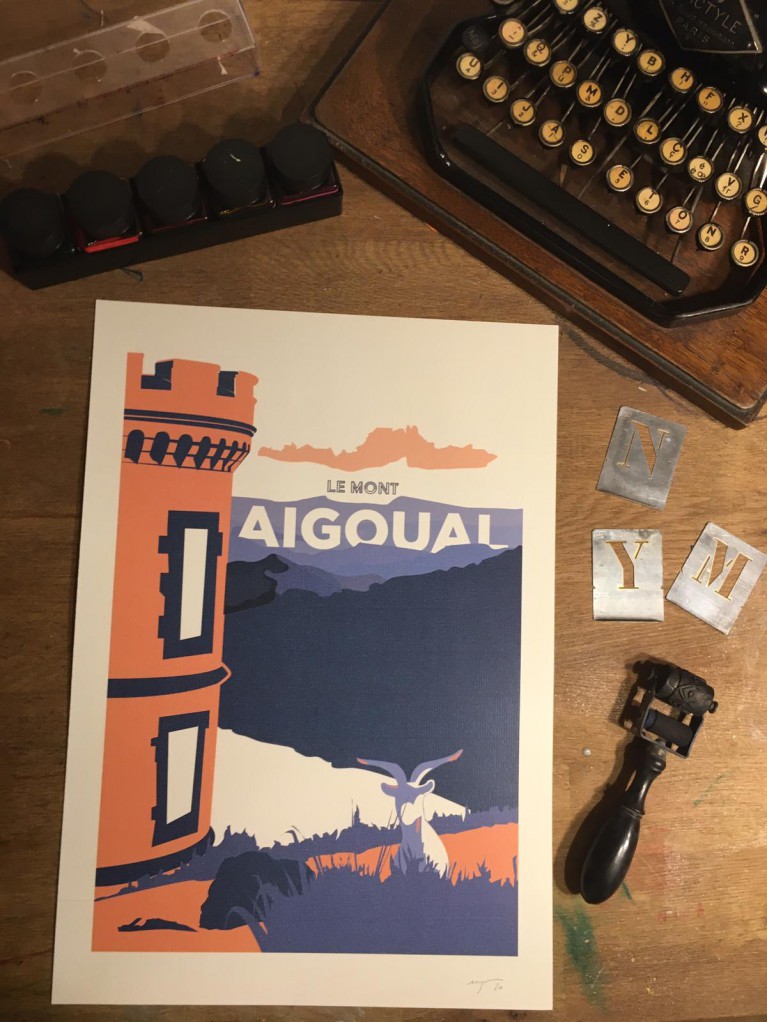 image Affiche < Le Mont Aigoual >