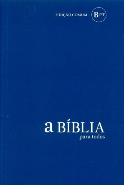 image Bible en portugais souple bleau petit format