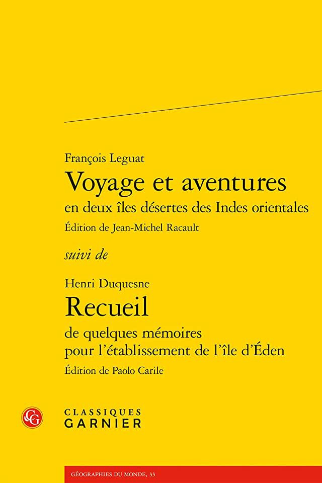 image Voyage et aventures de François Léguat en deux îles désertes des Indes orientales