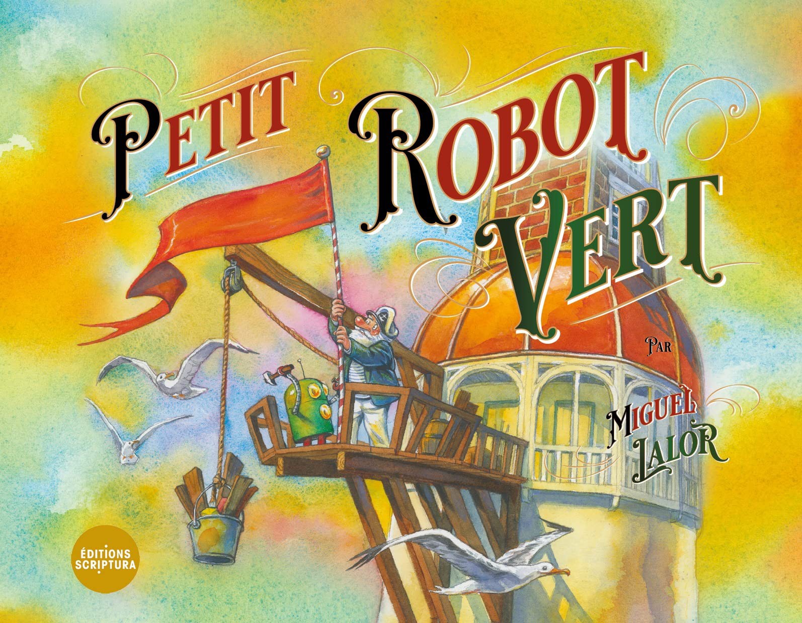 image Petit Robot Vert