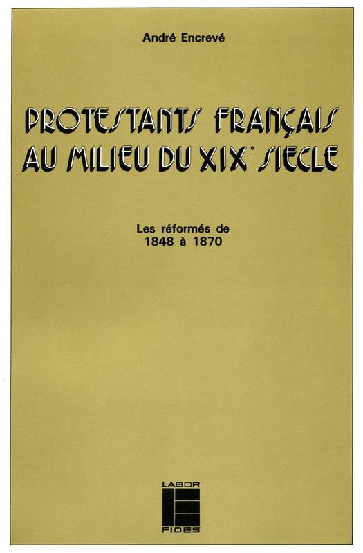 image Protestants français au milieu du XIXe siècle