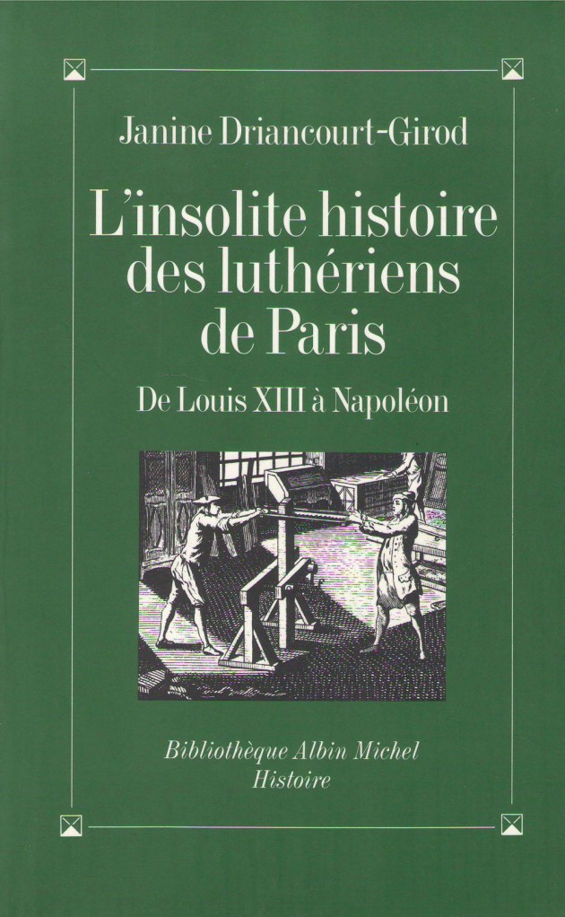 image L'insolite histoire des luthériens de Paris