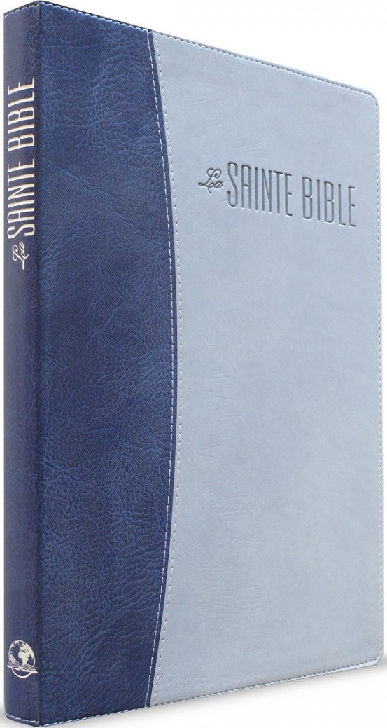 image Bible Segond 1910 - Confort duo bleu nuit / gris