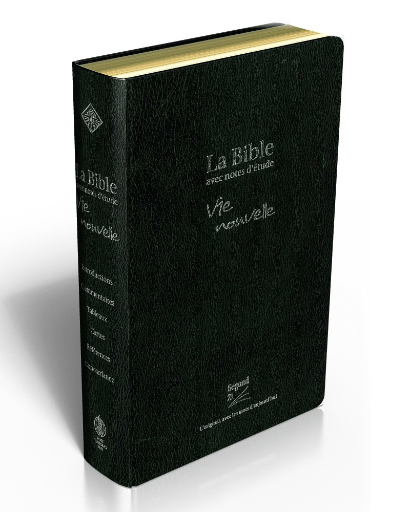 image 2 Bible Segond 21 vie nouvelle souple fibrocuir notes tr.or