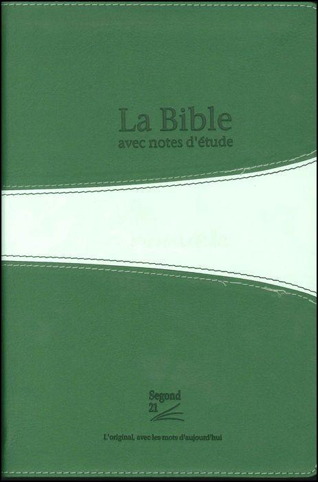 image Bible Segond 21 vie nouvelle souple duo vert tr. argent