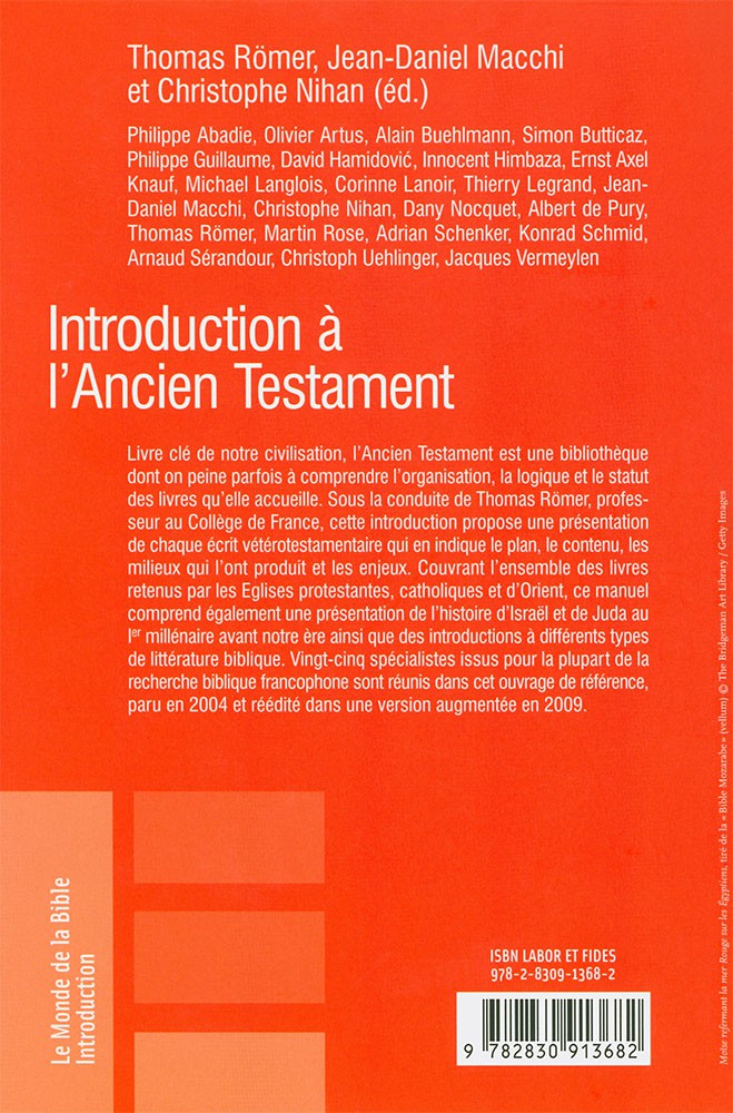 image 2 Introduction à l'Ancien Testament - Nouvelle édition augmentée