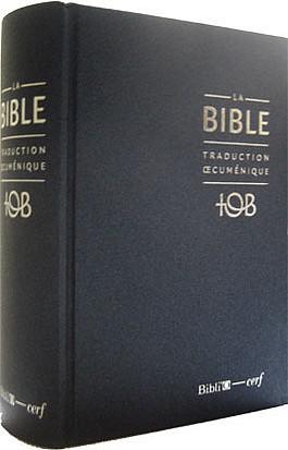 image Bible TOB 2010 - 12x18 notes essentielles
