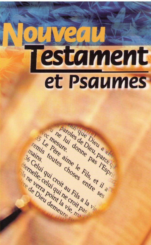 image Nouveau Testament + Psaumes, couverture quadri brochée souple (12 X 18)