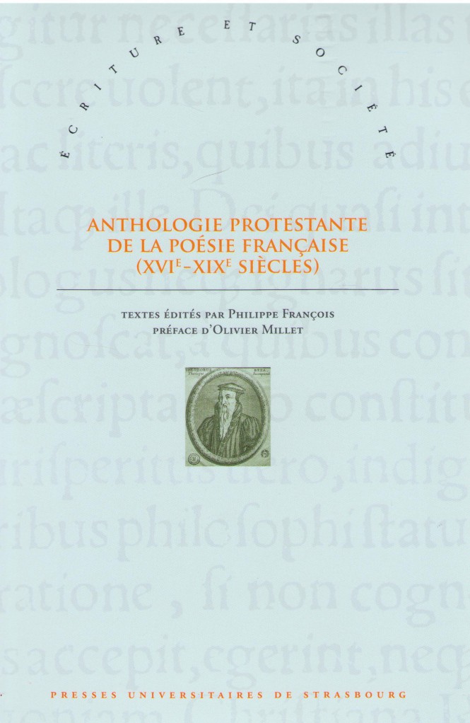 image Anthologie protestante de la poésie française