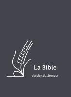 Bible Version du Semeur 2015 textile souple bleue tranche blanche